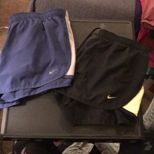 2 pairs of Nike fit dry running shorts. Like new